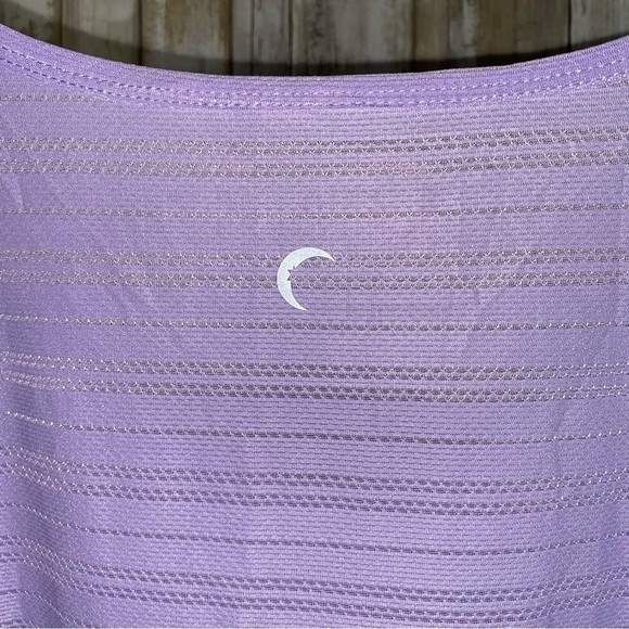 ZYIA Active Lavender Performance Perforated Workout Tank - Picture 6 of 6